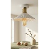 Decodelight Metal Beyaz Eskitme Pileli Model Tasarım Tekli Plafonyer Avize Aydınlatma Modelleri - 1 - Eskitme - Beyaz
