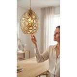 Decodelight Siyah - Eskitme Otantik Şelçuklu Model Metal Bal Renk Camlı Model Tekli Sarkıt Avize Aydınlatma (siyah)