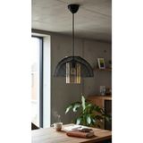 Decodelight Siyah Hasır Çift Katman Küre Tel Model Metal Bal Renk Camlı Tekli Sarkıt Avize Aydınlatma - 1 - 0-Siyah