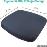 Decofis Ergonomik Ofis Koltuğu Oturağı