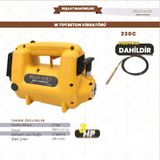 Decoflex Beton Vibratörü 3 Hp. 18000 D/Dk W.tipi Yeni Model