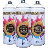 Decofloor Akrilik Sprey Boya (3 Adet) - Beyaz