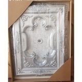 Decogold 90*120 cm Gümüş Saray Tavan Göbek