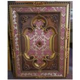 Decogold 90*120 cm Kahve Eskitme Saray Tavan Göbek