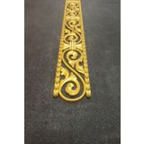 DECOGOLD Altın Saray Tavan Bordür Çıta Kartonpiyer 10*100 Cm