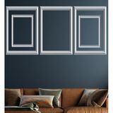 Decogold Decozza Dekoratif Boyanabilir Duvar Çıtası Hazır Kesimli 2,5 cm Çıta Duvar Süsü
