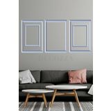 DECOGOLD Decozza Dekoratif Boyanabilir Hazır Çerçeve 2,5 Cm Çıta