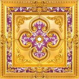 Decogold Kare Saray Tavan Göbek 90*90 cm - Altın