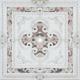 Decogold Kare Saray Tavan Göbek 90*90 cm - Beyaz - Altın