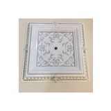 DECOGOLD Saray Tavan Göbek Panel 72cm*72cm Beyazaltın Içerisine Led Döşenebilir Panel