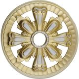 Decogold Saray Tavan Motif 25*25 cm Bronz Küçük Avize Göbeği