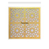 Decogold Tavan Paneli Altın Selçuk 1 Adet Tek Ebat 60X60 Cm Asma Tavan Uyumlu Led Döşenebilir