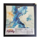 Decohandy 30X30 Cm Pvc Duvar Karosu 4Lu Paket - Mavi Desen