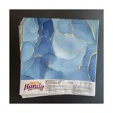 Decohandy 30X30 Cm Pvc Duvar Karosu 4Lu Paket - Okyanus Mermer