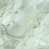 Decohandy 30X30 Cm Pvc Duvar Karosu 4'Lu Paket - Su Yesili Mermer Desen