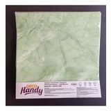 Decohandy 30x30 Cm Pvc Duvar Karosu 4'Lü Paket - Yeşil Mermer