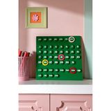 Decolera Türkçe Yılbaşı Temalı Sonsuz Takvim 23x23 cm Yeşil Renkli Masaüstü & Duvar Kullanımı