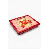DECOLOVE Yastıklı Dizüstü Tepsi Kırmızı 36x46