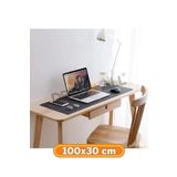 DECOMALL (30 x 100) Keçe Çalışma Masası Düzenleme Ve Oyuncu Mouse Pedi Masa Üstü Düzenleyici 30x100 Cm
