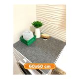 DECOMALL (60x60 cm) Keçe Çamaşır Makinesi Örtüsü Makine Üstü Pad