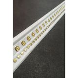 Decomarket Decogold Beyaza Altın Saray Kartonpiyer 13 Cmx 100Cm