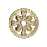 Decomarket Küçük Avize Göbegi - Tavan Ve Duvar Motif / Çap: 25 Cm - Bronz Renk