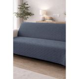Decomia Home Boeno Kabartmalı Yumuşak Koltuk Örtüsü Çok Amaçlı Koltuk Şalı Kaymaz Süngerli (165X205 Cm) - 165 x 210 cm - Petrol Mavi - Yeşil
