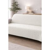 Decomia Home BOENO Kabartmalı Yumuşak Koltuk Örtüsü Çok Amaçlı Koltuk Şalı Kaymaz Süngerli (165x205 cm)