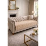 Decomia Home Chain Oturma Yerini Kapatan Kabartmalı Yumuşak Tüylü Koltuk Örtüsü Koltuk Şalı (100X220cm)