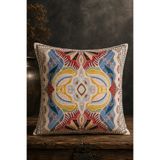 Decomia Home Çift Taraflı Renkli Vintage Kırlent Kılıfı (43x43 cm)