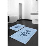 Decomia Home Dijital Baskılı Kaymaz Bath Yıkanabilir 2li Banyo Halısı Paspas Klozet Takımı Dc-8024