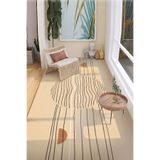 Decomia Home Dijital Kaymaz Leke Tutmaz Yıkanabilir Iskandinav Salon Halısı Mutfak Halısı Balkon Halısı Yolluk