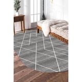 Decomia Home Dijital Kaymaz Yıkanabilir Iskandinav Salon Halısı Mutfak Halısı Koridor Halısı Halı-Yollukd4099,Gri 120 X 200