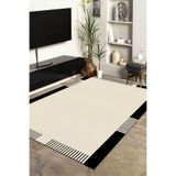 Decomia Home Dijital Kaymaz Yıkanabilir Jüt Görünümlü Salon Halısı Mutfak Halısı Balkon Halısı Yolluk Ev Dekor,Bej 120 X 450