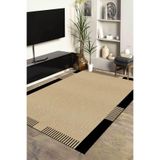 Decomia Home Dijital Kaymaz Yıkanabilir Jüt Görünümlü Salon Halısı Mutfak Halısı Balkon Halısı Yolluk Ev Dekor,Jüt-13 120 X 350