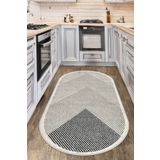 Decomia Home Dijital Kaymaz Yıkanabilir Modern Mutfak Halısı Salon Halısı Yolluk Mutfak Dekor