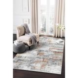 Decomia Home Dijital Yıkanabilir Kaymaz Vintage Salon Halısı Mutfak Halısı Yolluk Balkon Halısı