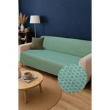 Decomia Home Elora Kabartmalı Yumuşak Koltuk Örtüsü Çok Amaçlı Koltuk Şalı Kaymaz Süngerli (165X205 Cm) - 165 x 210 cm - Yeşil