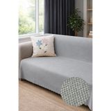 Decomia Home Elora Kabartmalı Yumuşak Koltuk Örtüsü Çok Amaçlı Koltuk Şalı Kaymaz Süngerli (165x205 cm)