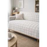 Decomia Home Kalia Kabartmalı Yumuşak Koltuk Örtüsü Çok Amaçlı Koltuk Şalı Kaymaz Süngerli (165x205 cm)