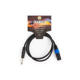 DECON DC-210L3 - 6.3mm XLR Dişi Ses Kablosu - 3 Metre (AVD-319)
