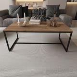 Deconode Alpine Orta Sehpa - SİYAH-KAHVERENGİ