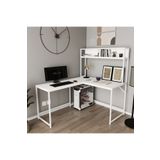 Deconode Cornermaster Raflı L Köşe Çalışma Masası