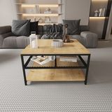 Deconode Mirage Orta Sehpa - SİYAH-ÇAM