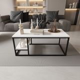 Deconode Octavio Orta Sehpa - SİYAH-BEYAZ