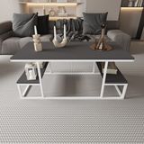 Deconode Serenade Orta Sehpa - BEYAZ-ANTRASİT