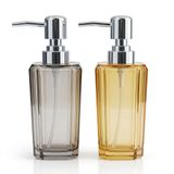 Deconox 1 Adet Premium Akrilik Sıvı Sabunluk - Kristal Kesim Şık Banyo ve Mutfak Sabunluğu (Asorti Renk/Model Gönderimi) (UZUN MODEL)