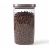 Deconox 1100ml Sızdırmaz Vakumlu Metal Kapaklı Borosilikat Cam Kavanoz – Hava Geçirmez & Dayanıklı Gıda Saklama Kabı (10cm x 17cm)