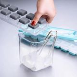 Deconox 2 Adet Silikon Tabanlı Buzluk, 12'li Buz Kalıbı, Buz Kalıbı, Pratik ve Esnek Silikon Tabanlı