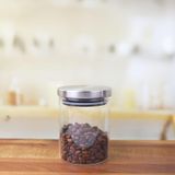 Deconox 300 Ml Vakumlu Metal Kapaklı Borosilikat Cam Kavanoz (8.5cm*10cm) 1 Adet